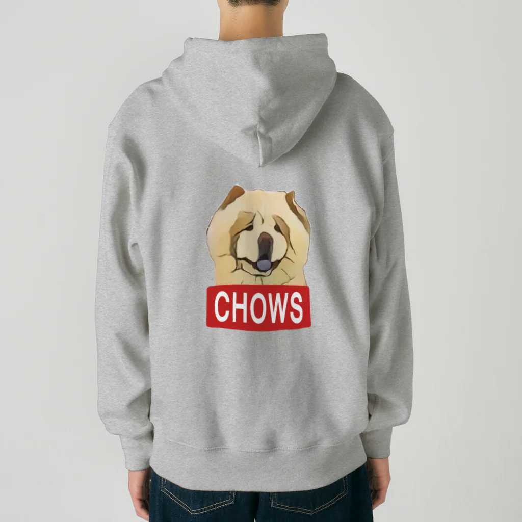 【CHOWS】チャウスの【CHOWS】チャウス ヘビーウェイトジップパーカー