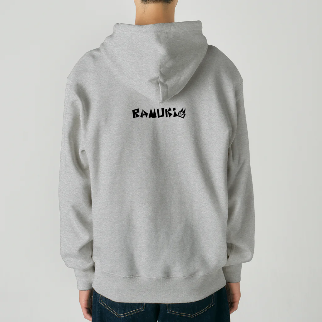 RAMUKiのRide兜 Heavyweight Zip Hoodie