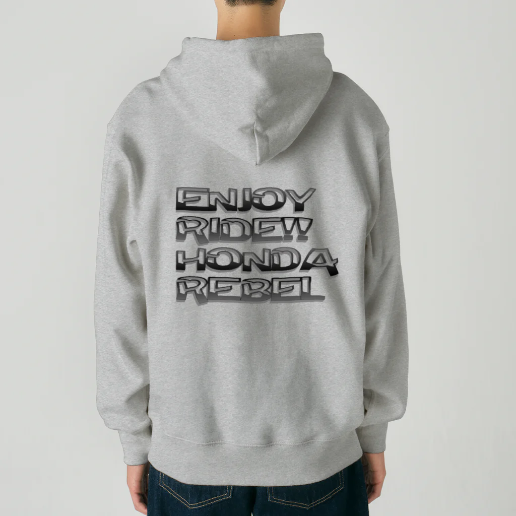 Mar's Design ʚ (*･ ▸･´)໒꒱· ﾟのENJOYRIDE!! Heavyweight Zip Hoodie