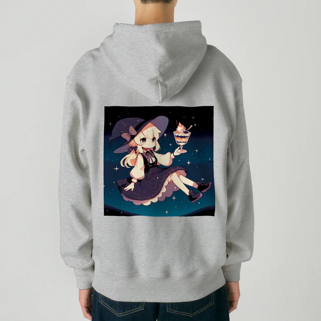 Osama_EACafeのパルフェちゃん（夜） Heavyweight Zip Hoodie