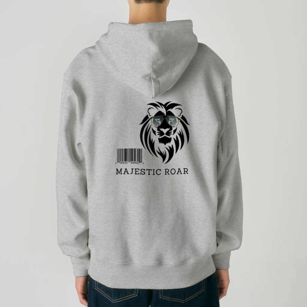 CHIBE86のMajestic Roar Heavyweight Zip Hoodie