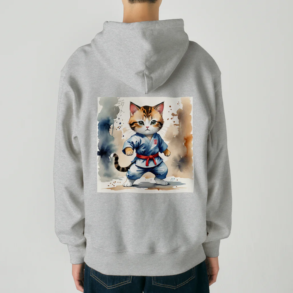 なむねこのさぁ！かかってこいニャ Heavyweight Zip Hoodie