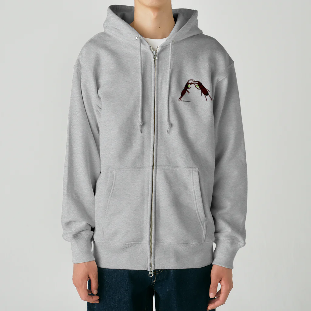 Illustrator Moca&Ram shopのクワレス Heavyweight Zip Hoodie