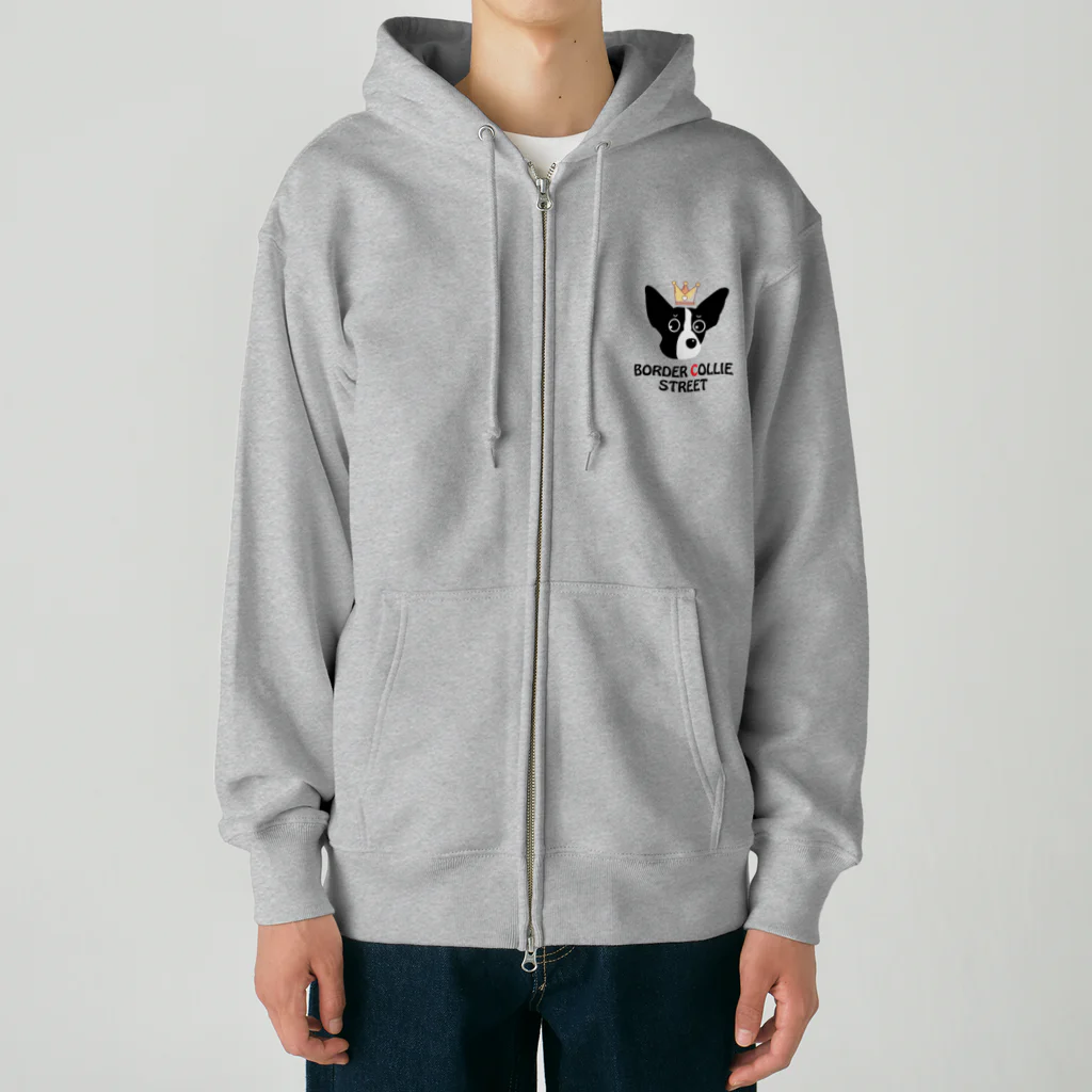 Bordercollie StreetのBCS-111 Heavyweight Zip Hoodie