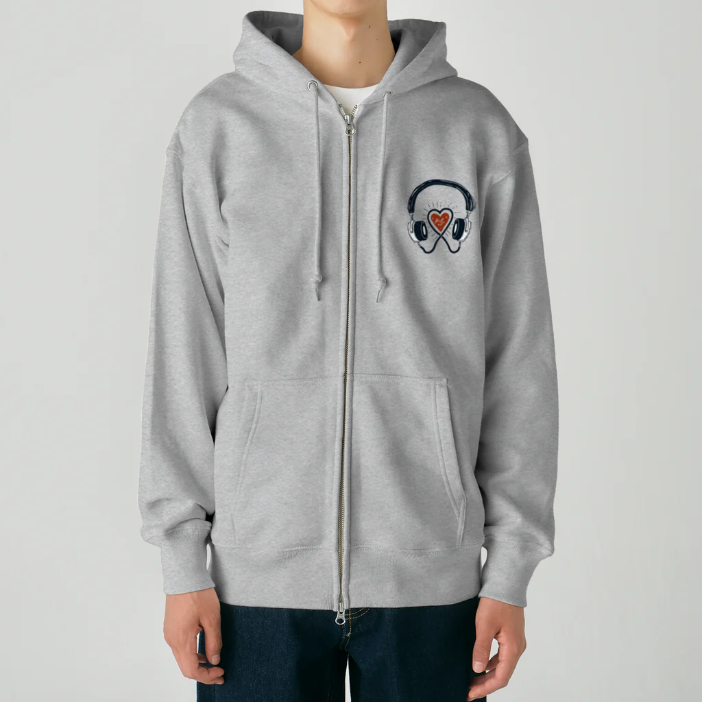 LOFT KEITHのハートビート Heavyweight Zip Hoodie