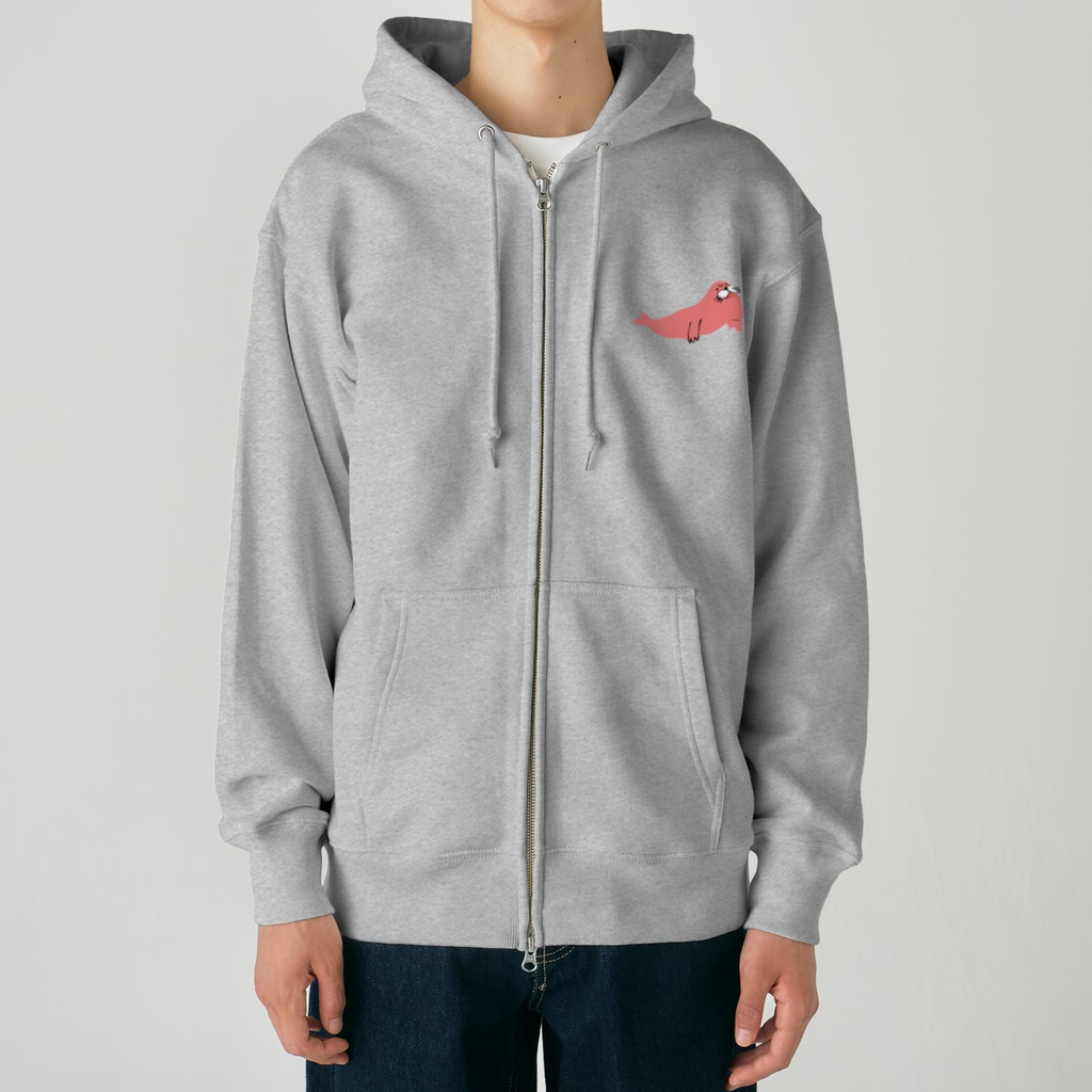 neconos Goodsのあざらしのひと Heavyweight Zip Hoodie