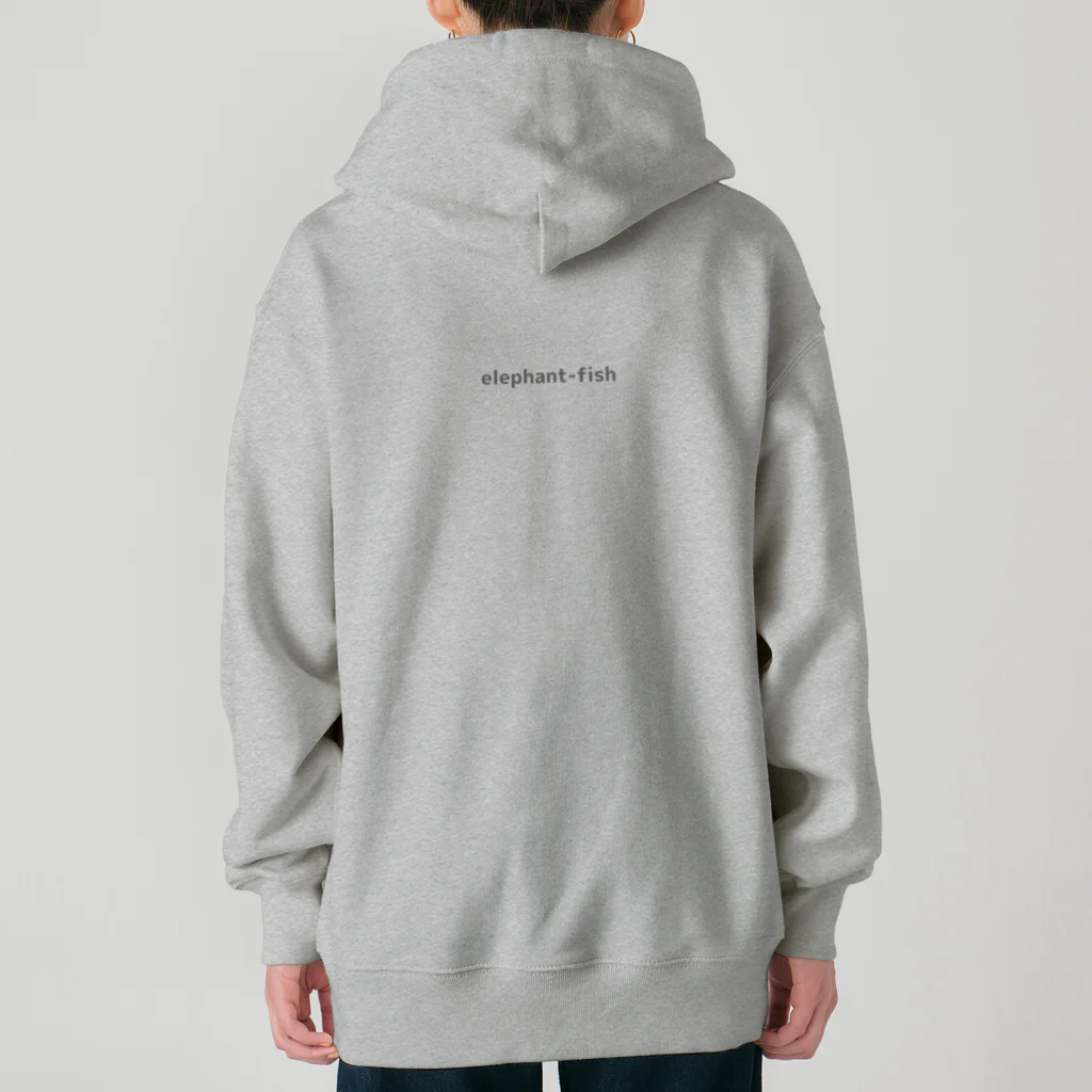 elephant-fishのシンプルアー Heavyweight Zip Hoodie