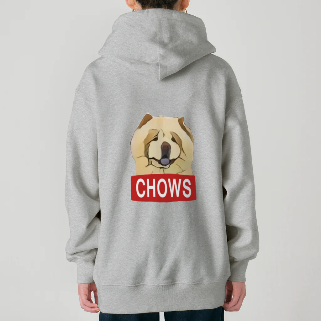 【CHOWS】チャウスの【CHOWS】チャウス ヘビーウェイトジップパーカー