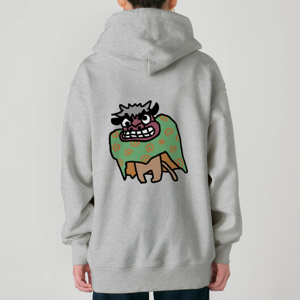 いもねこ　にゃーん！の🇯🇵＼てんてこ😺まいまい／🎍 Heavyweight Zip Hoodie