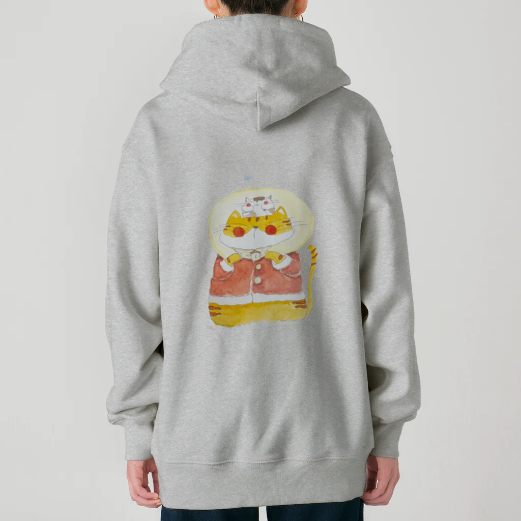 みゆ左衛門のサンタさんのお手伝い Heavyweight Zip Hoodie