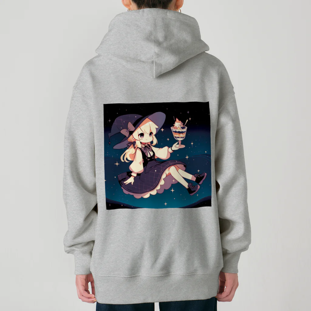 Osama_EACafeのパルフェちゃん（夜） Heavyweight Zip Hoodie