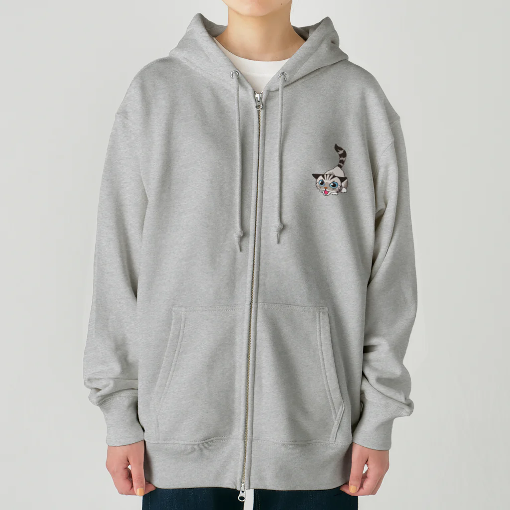 asta_kurokenのシャーシャージャンくん02 Heavyweight Zip Hoodie