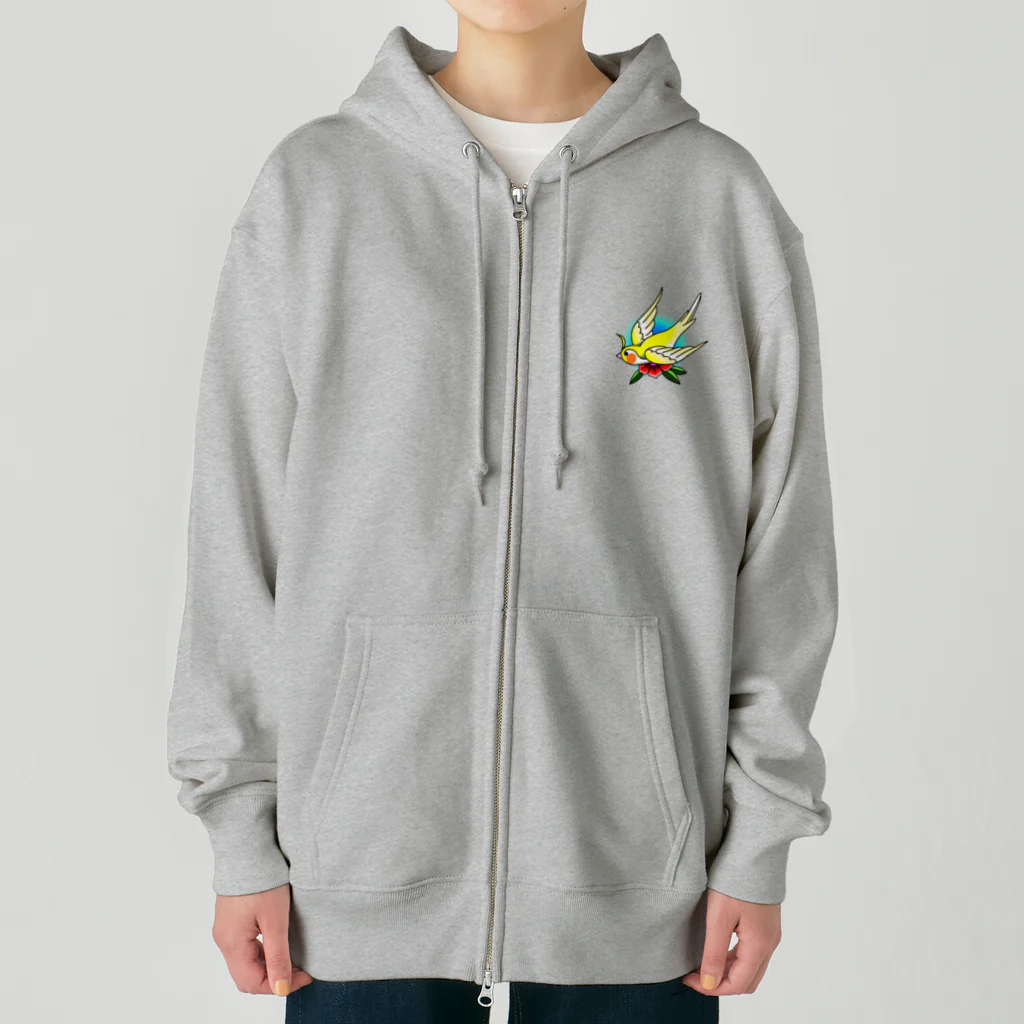 8chのOldSchool-Cockatiel Heavyweight Zip Hoodie