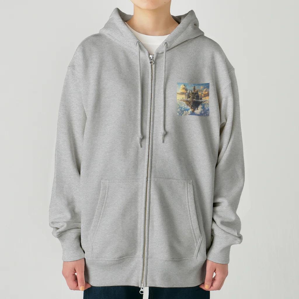 MistyStarkの天空の城 Heavyweight Zip Hoodie