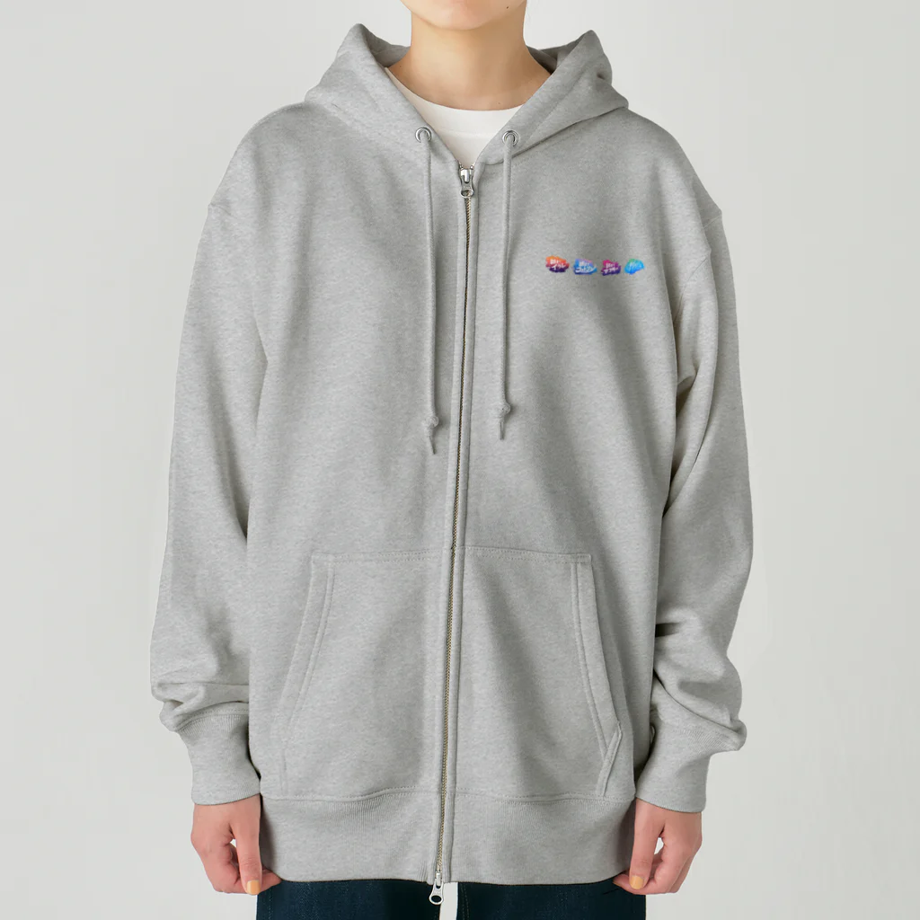 モンブランの#朝までシリーズ Heavyweight Zip Hoodie