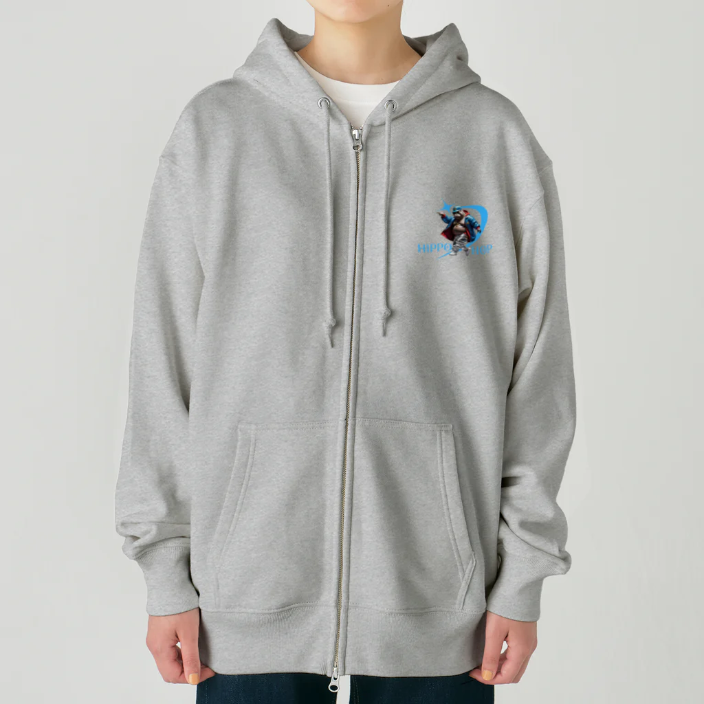 ZKBクエストSHOPのHIPPO HOP⑤ Heavyweight Zip Hoodie