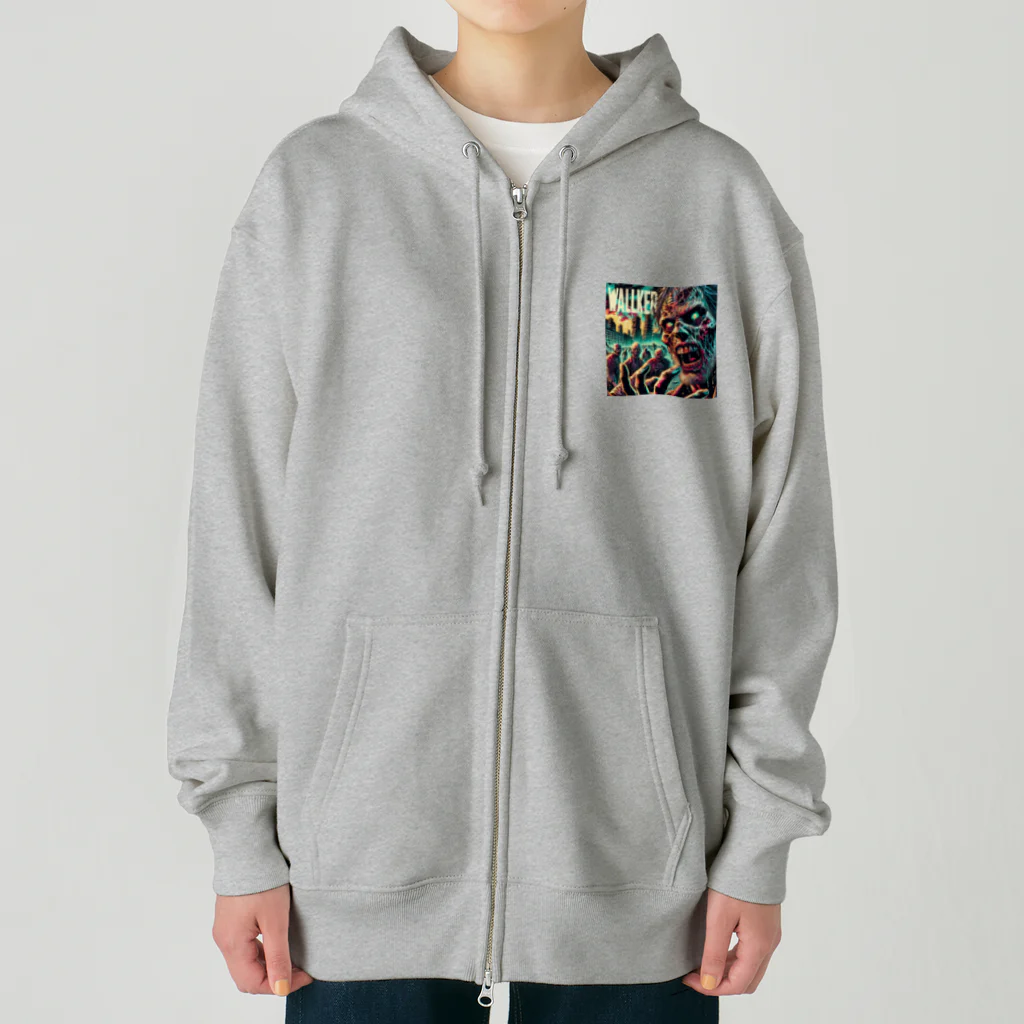 rumiko635のアメコミ風ウォーキングデット・ウォーカー② Heavyweight Zip Hoodie