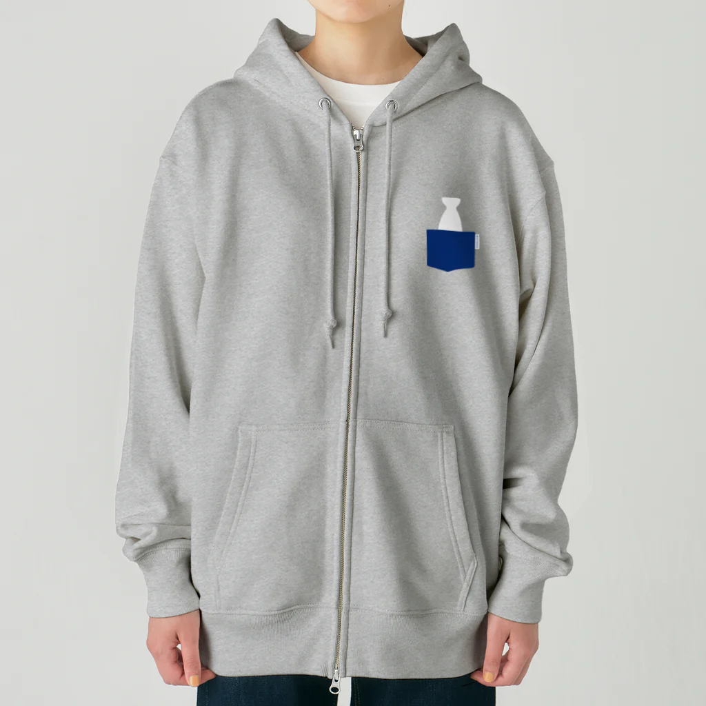 stereovisionのポケットにとっくり Heavyweight Zip Hoodie