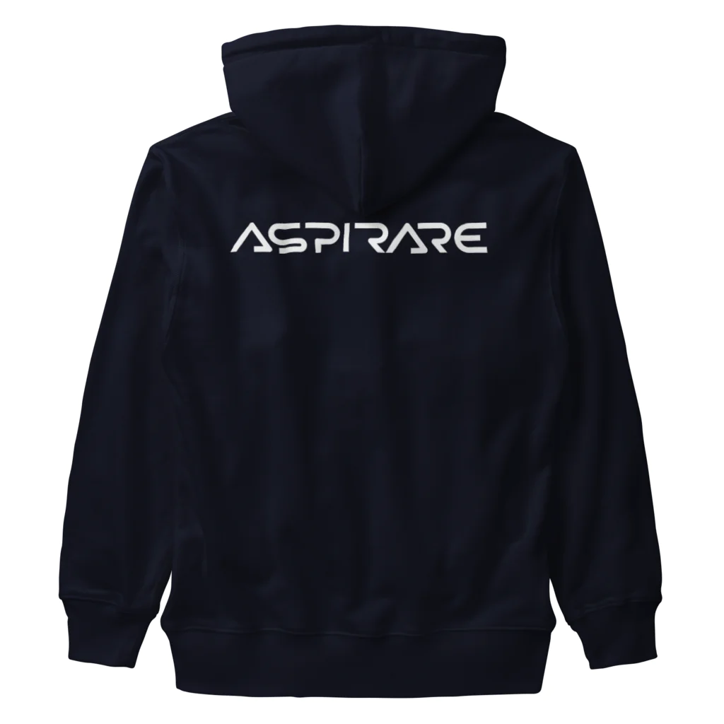 A-SHOPのASPIRARE ヘビーウェイトジップパーカー