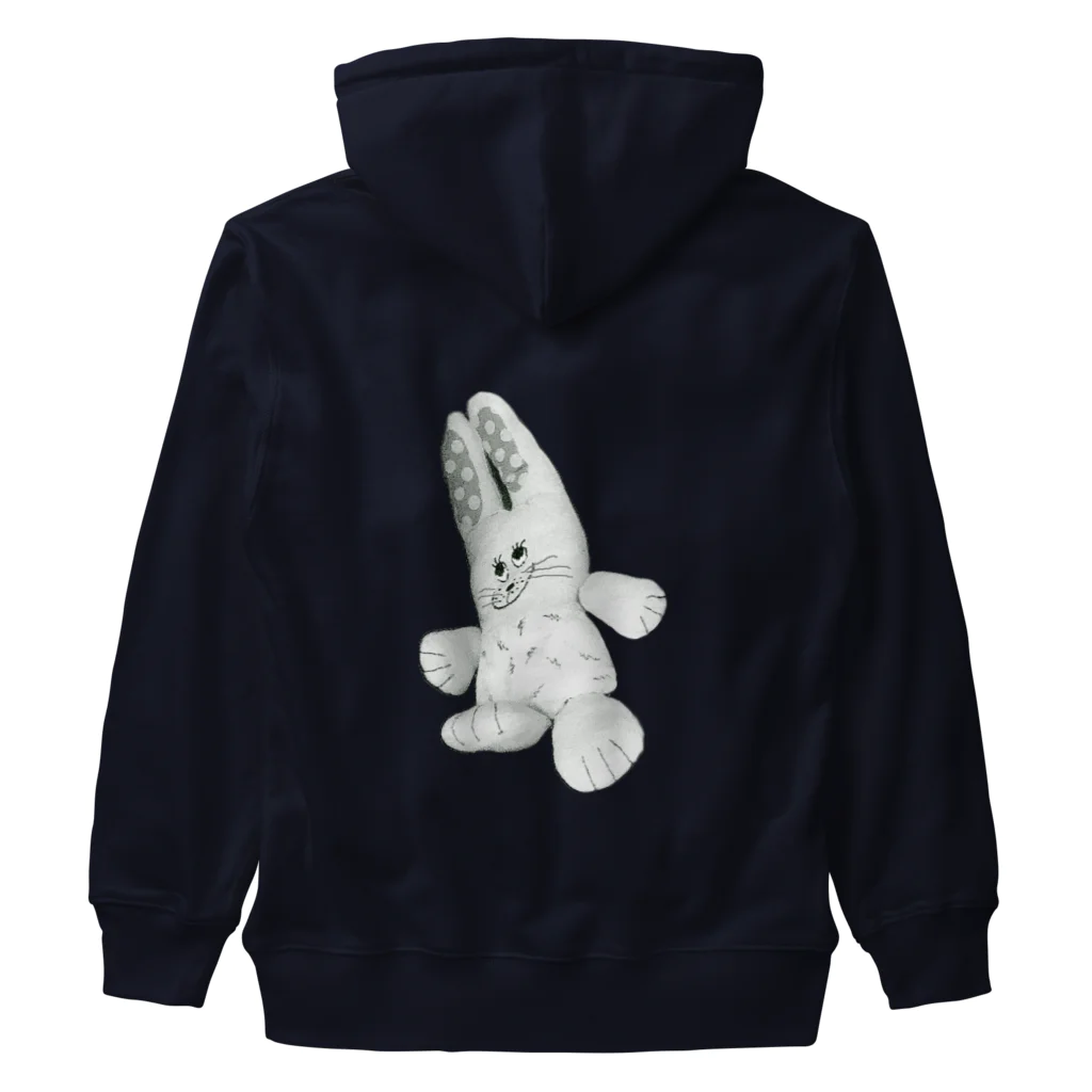 PAW WOW MEOWのおとぼけラビット Heavyweight Zip Hoodie