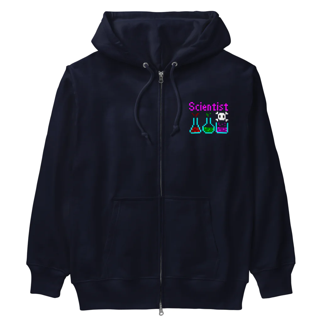 ナチュラルサトシのめへのScientist Heavyweight Zip Hoodie