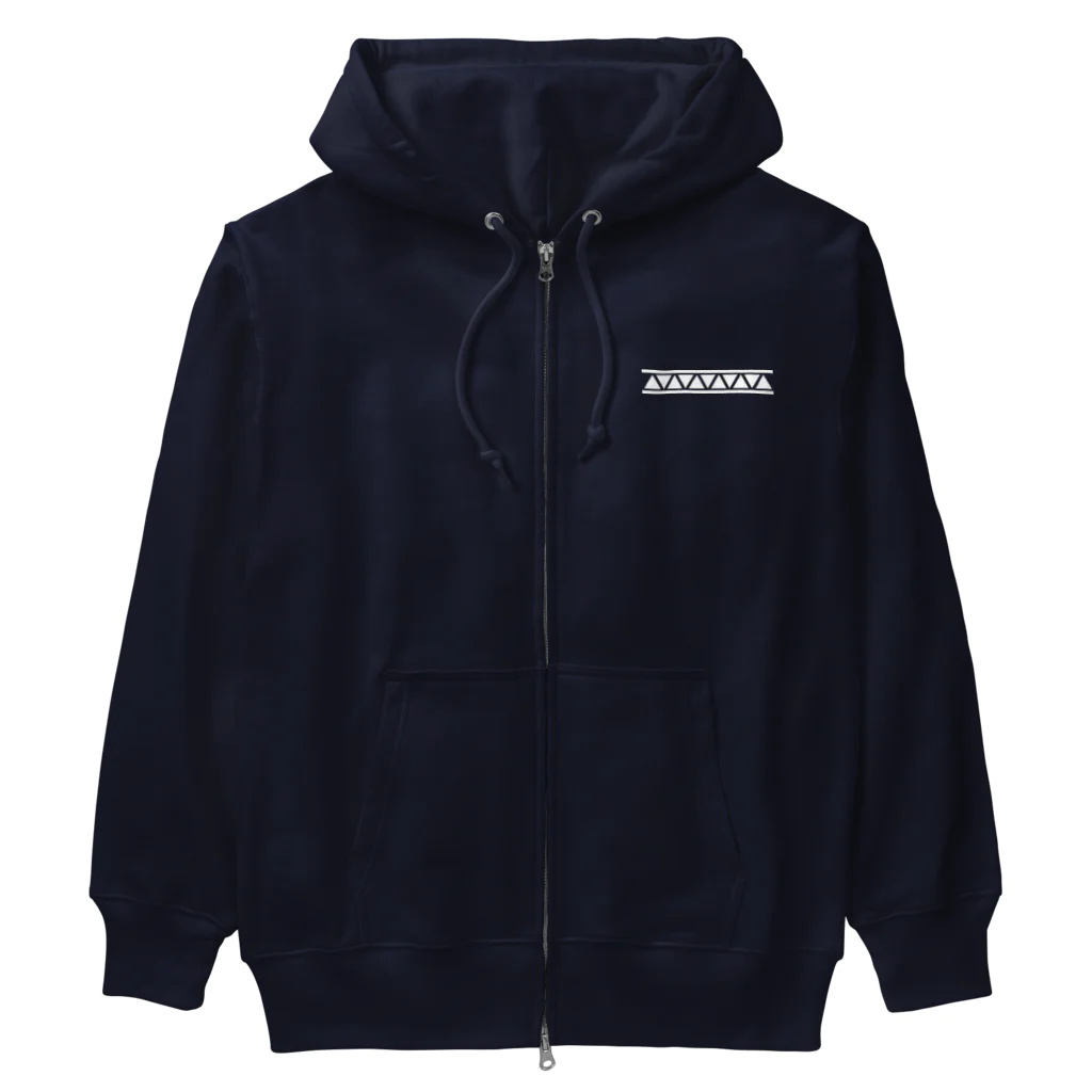 Kawailele Storeのsankaku02 Heavyweight Zip Hoodie