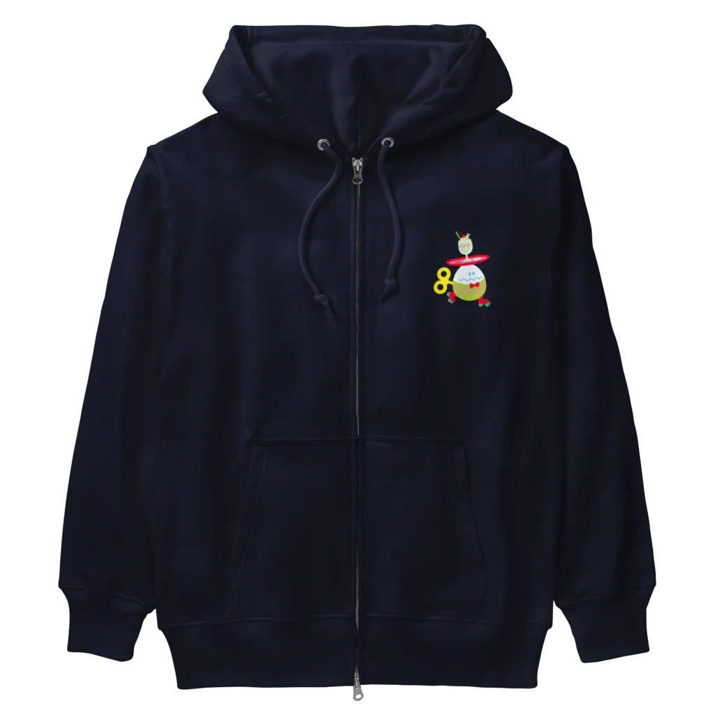 めろめろ♡すとあ〜のウェイターエッグ Heavyweight Zip Hoodie