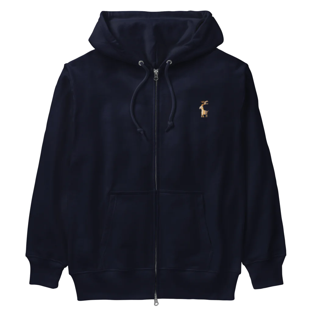 K's productsのK's products 【シカ】 Heavyweight Zip Hoodie