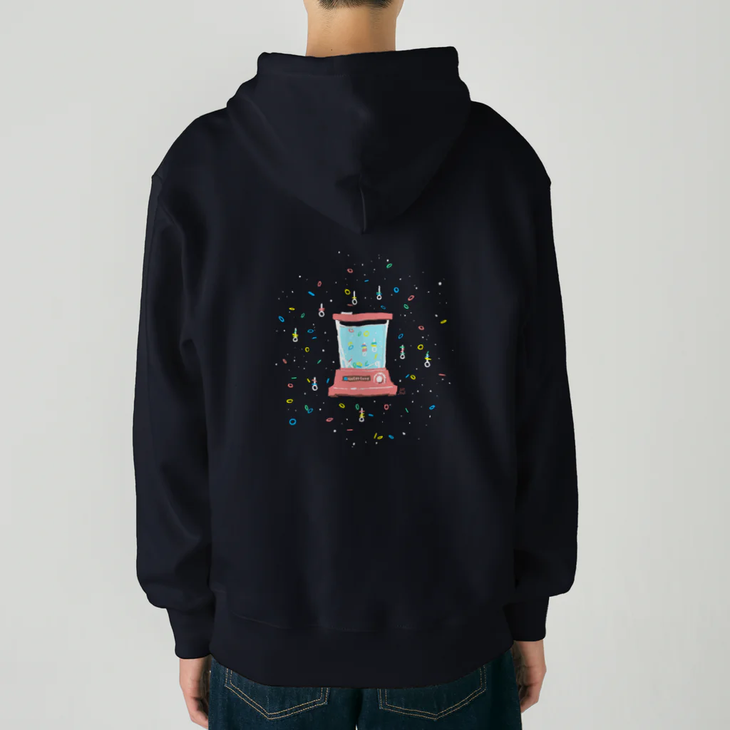 サトウノリコ*の【昭和】ウォーターゲーム（クリア） Heavyweight Zip Hoodie