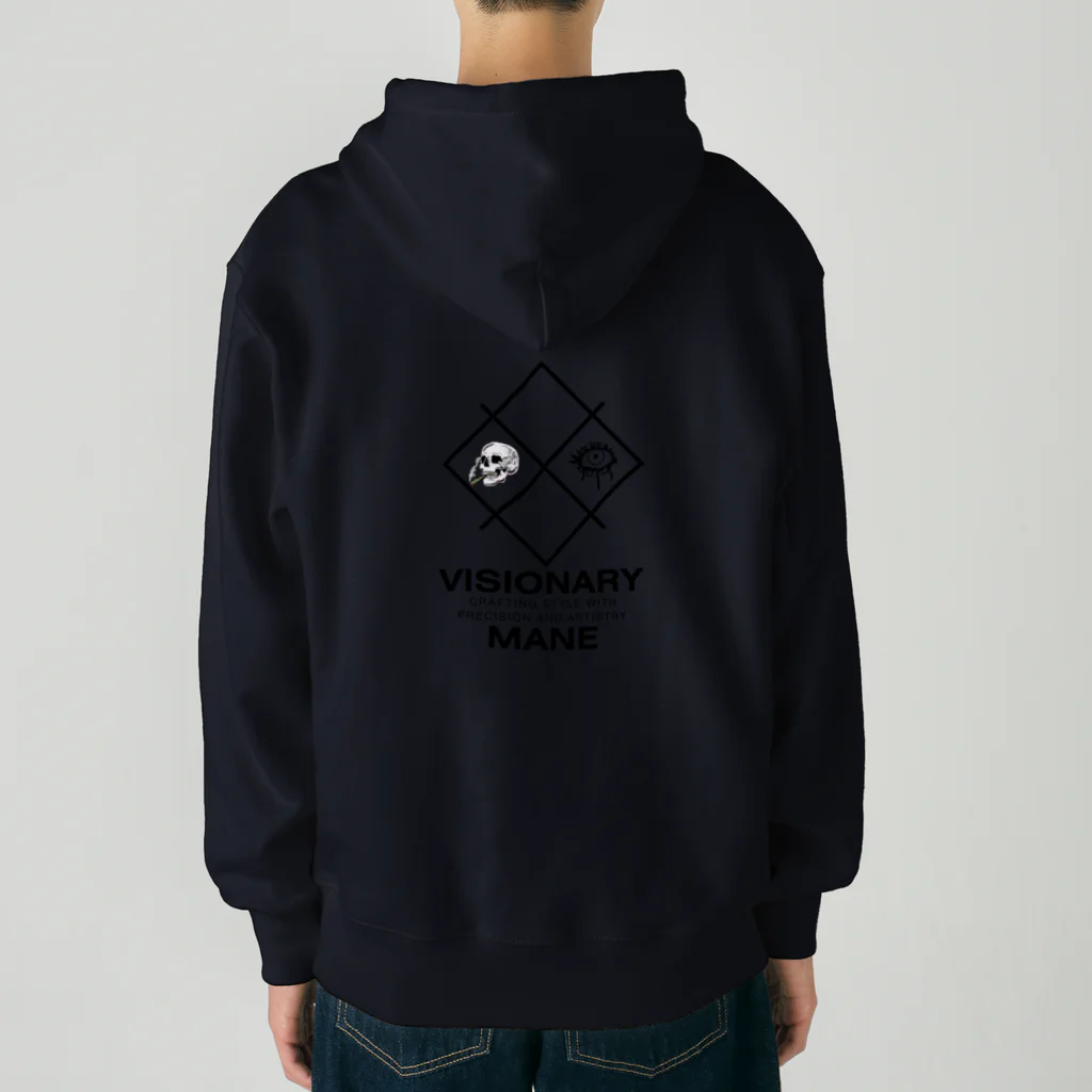 CHIBE86のVisionary Mane Heavyweight Zip Hoodie