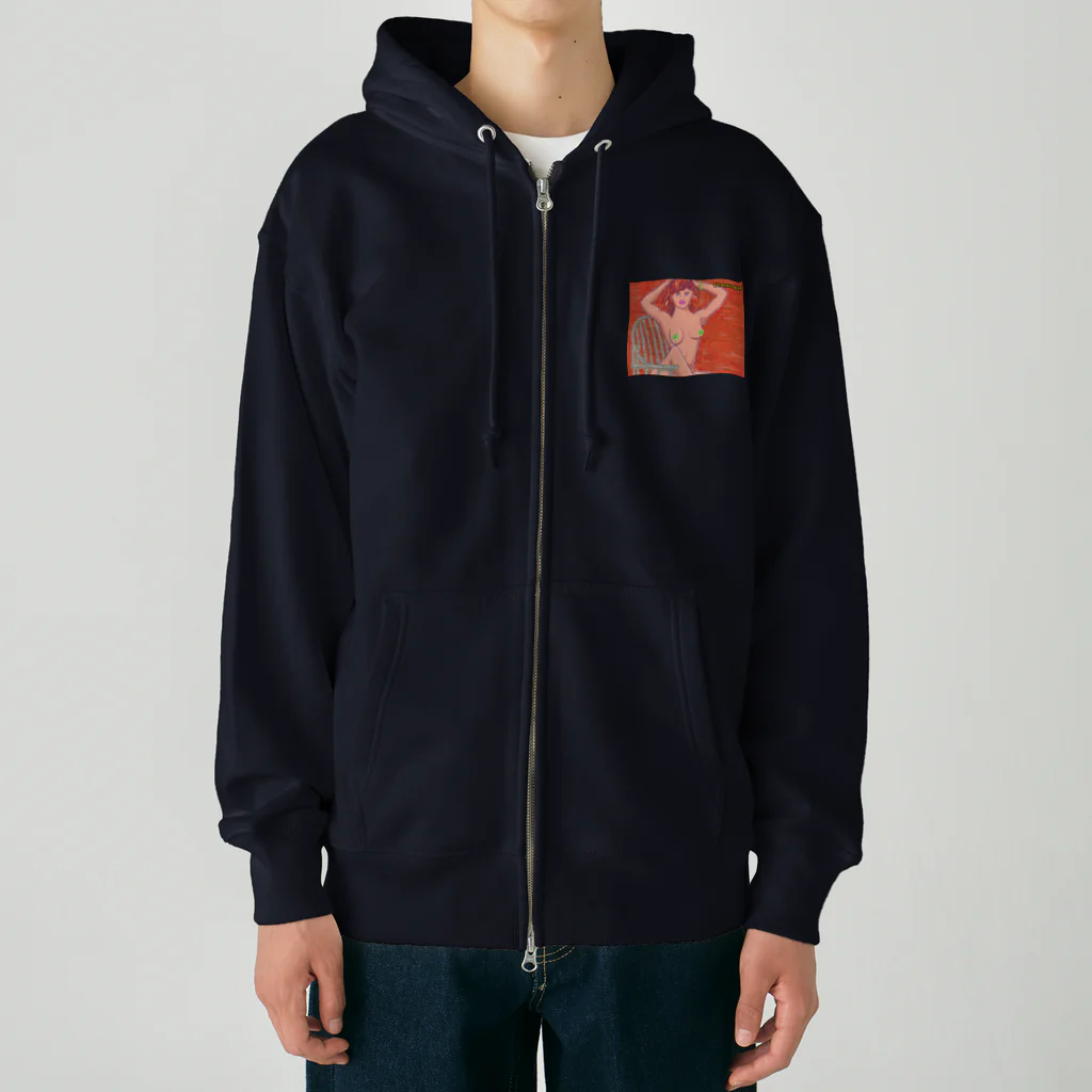 backpackerのセクシーパズル完成 Heavyweight Zip Hoodie