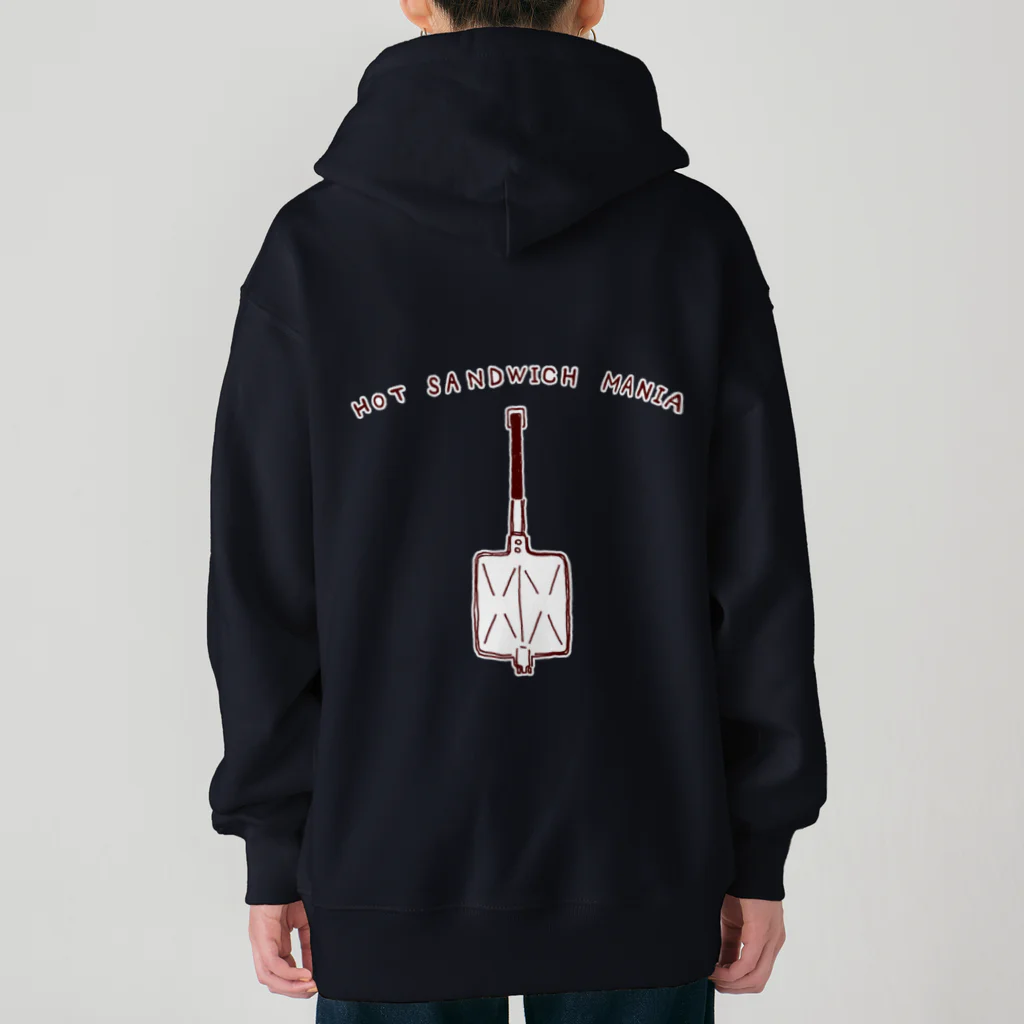 NIKORASU GOのほっとサンド大好き「ほっとサンドマニア」 Heavyweight Zip Hoodie