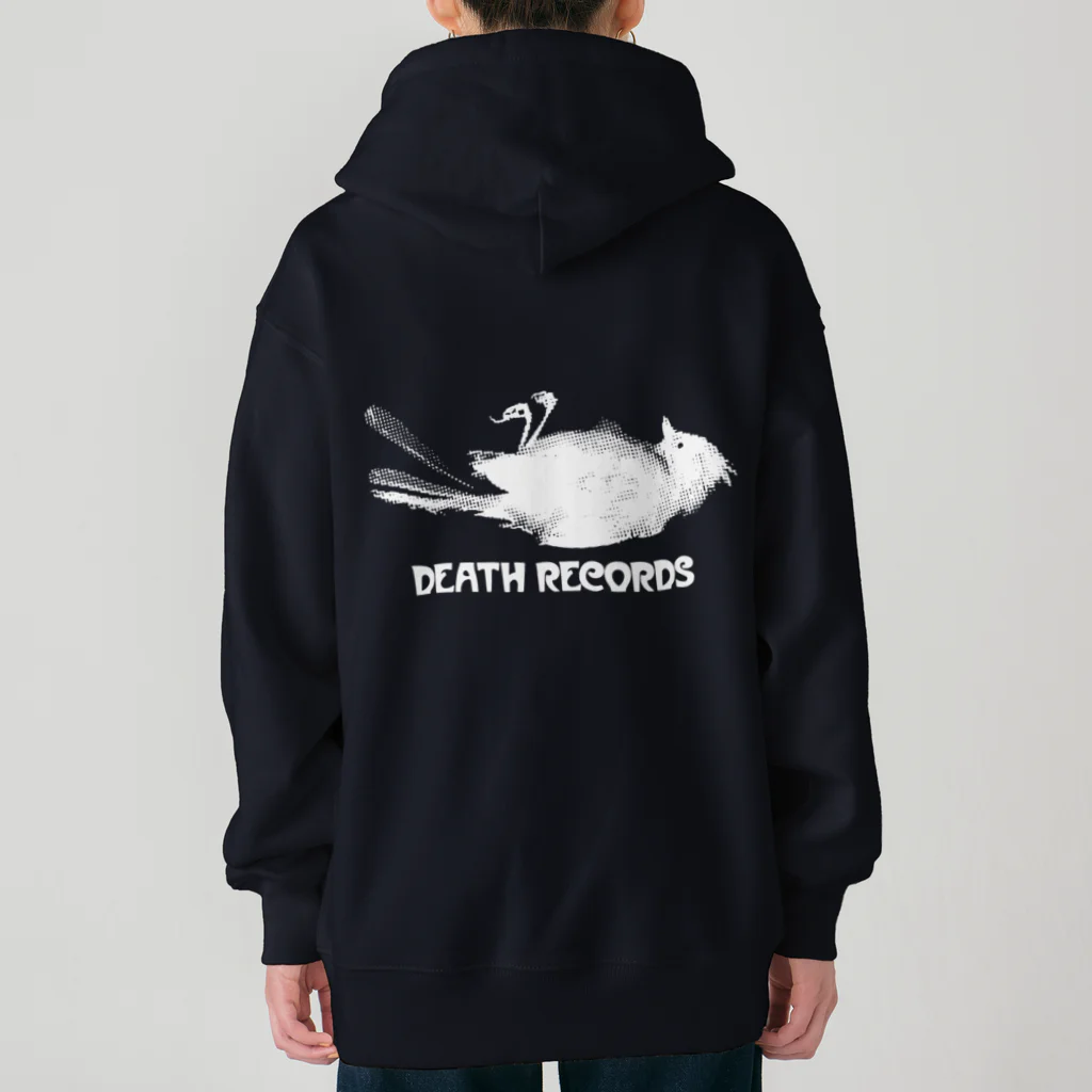 stereovisionのDEATH RECORDS Heavyweight Zip Hoodie