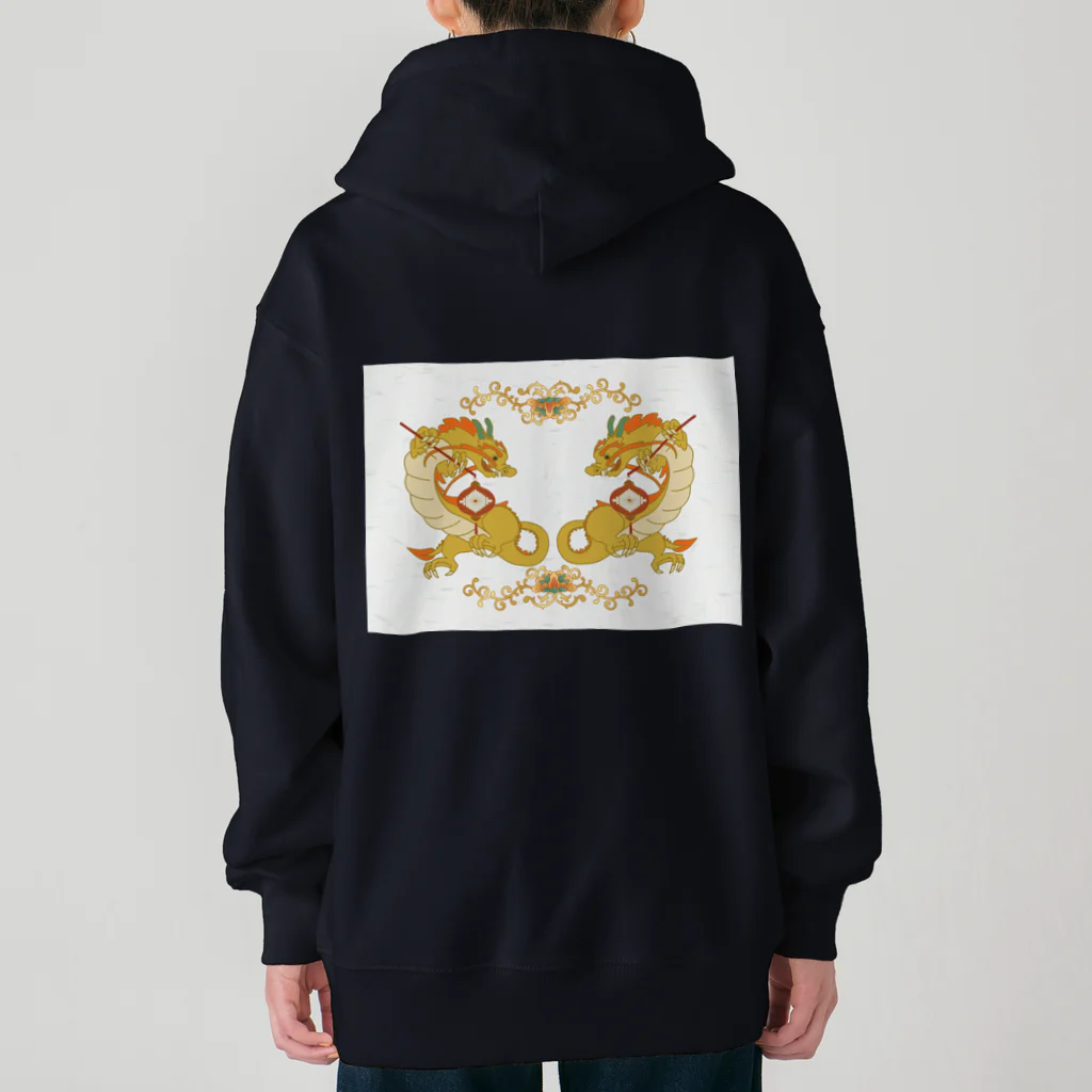 Amiの灯籠竜 和紙 Heavyweight Zip Hoodie