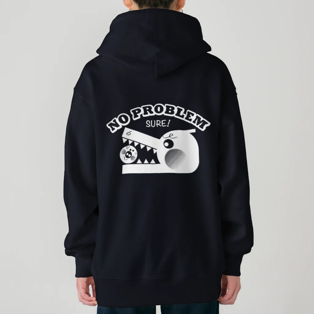 SESTA SHOPのNO PROBLEM Heavyweight Zip Hoodie