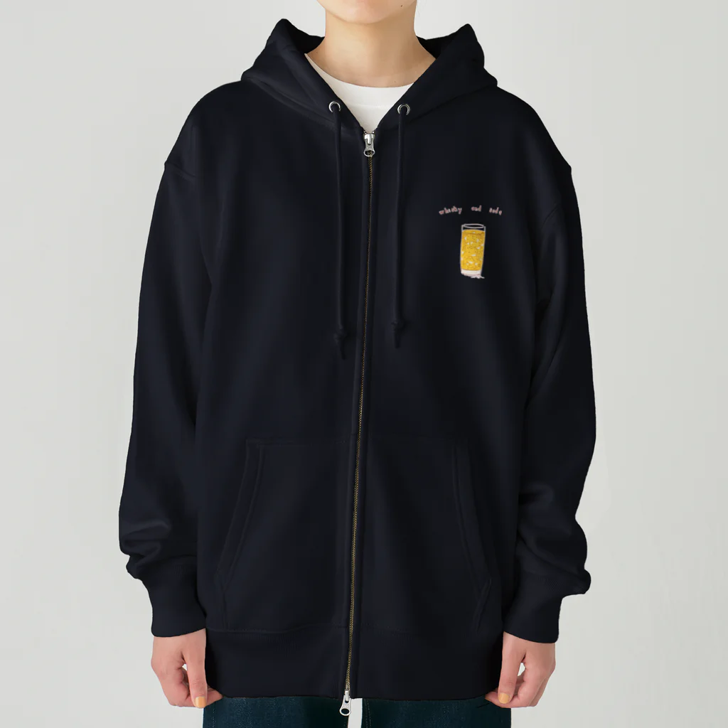 NIKORASU GOのハイボールこの夏おすすめ！「ハイボール好き専用デザイン」 Heavyweight Zip Hoodie