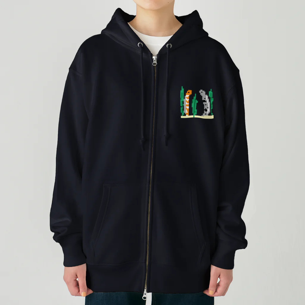 Lily bird（リリーバード）のドットなニシキ・チンアナゴ Heavyweight Zip Hoodie