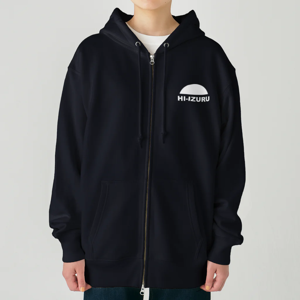 HI-IZURUのヘビーウェイトジップパーカー simpleline008 Heavyweight Zip Hoodie