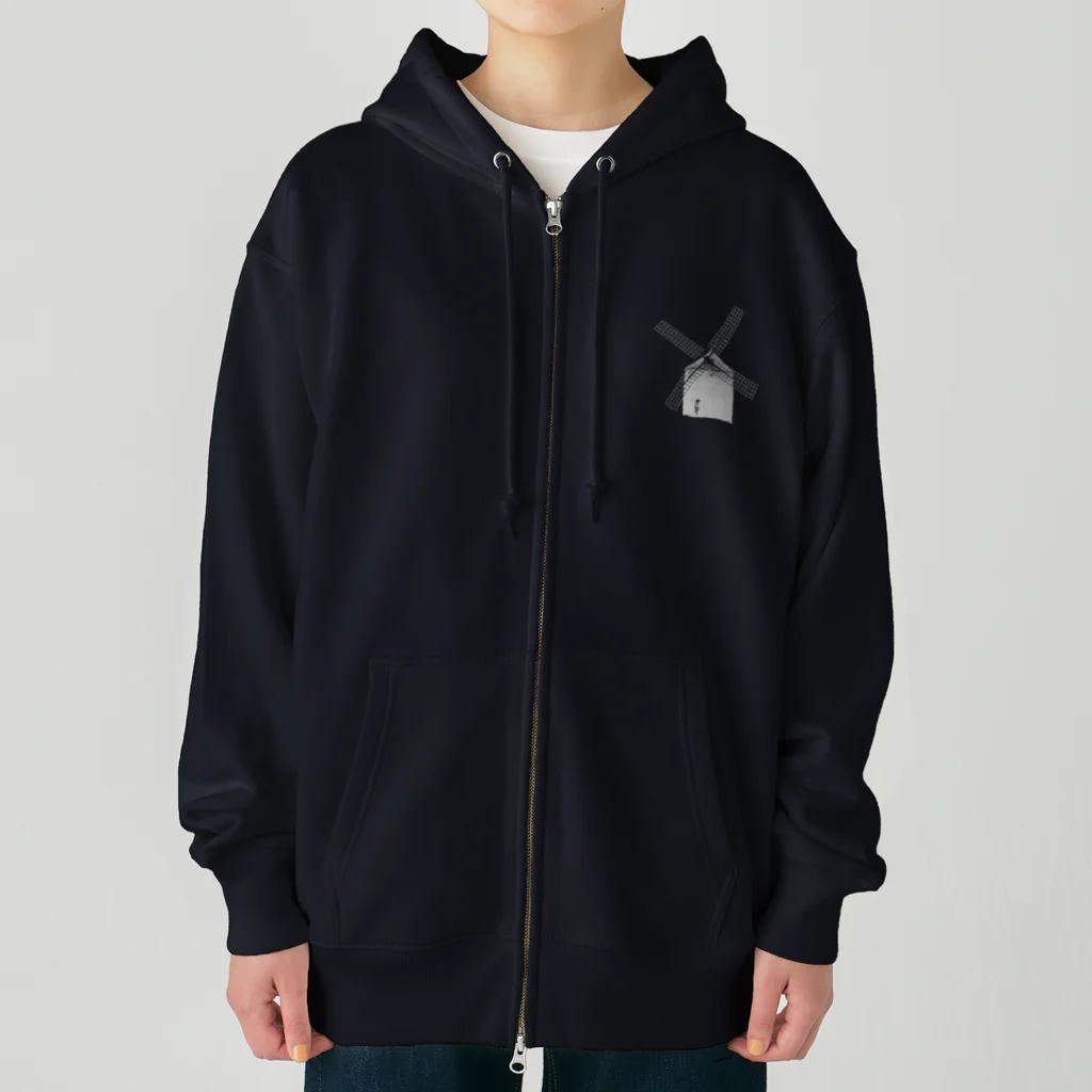 soi hẻm rojiのwindmill Heavyweight Zip Hoodie