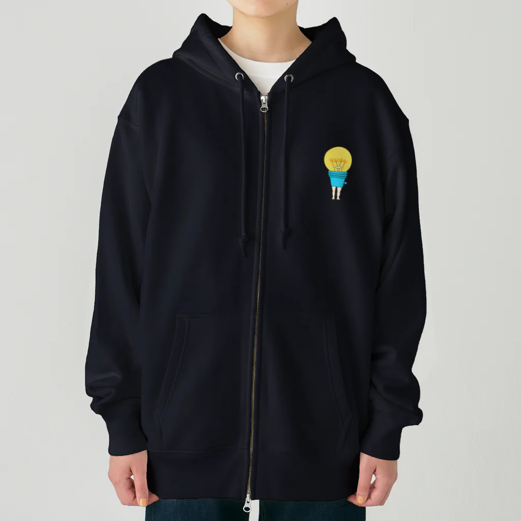 dougaseiseitokoroの足の生えたソケット Heavyweight Zip Hoodie