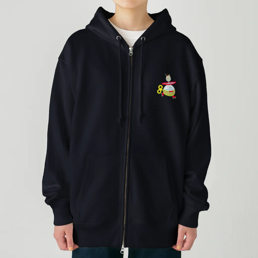 めろめろ♡すとあ〜のウェイターエッグ Heavyweight Zip Hoodie