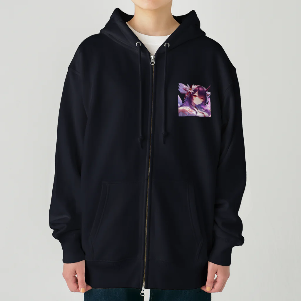 終わらない夢🌈の美しい術師✨ Heavyweight Zip Hoodie