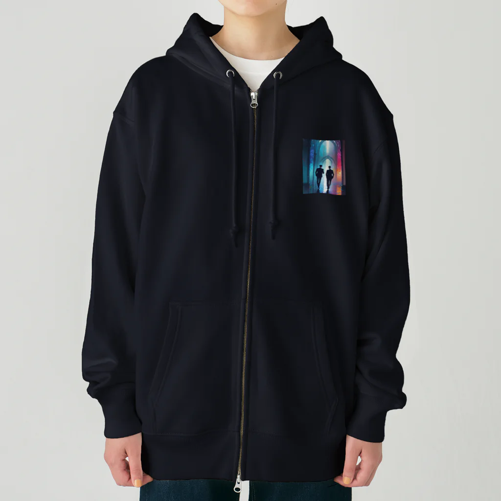 GreenCrystalの相棒 Heavyweight Zip Hoodie