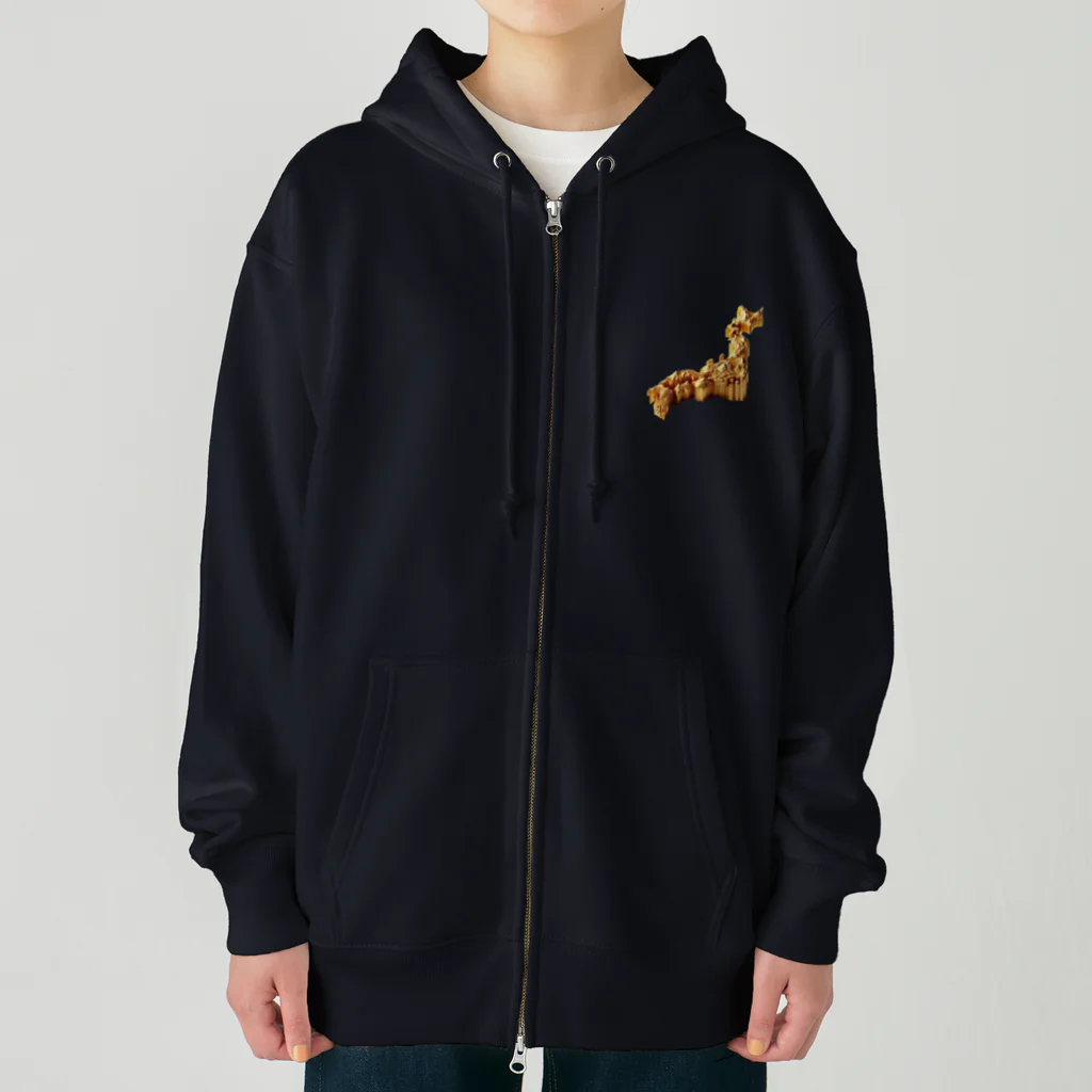 JUPITERの黄金の国ジパング！ Heavyweight Zip Hoodie