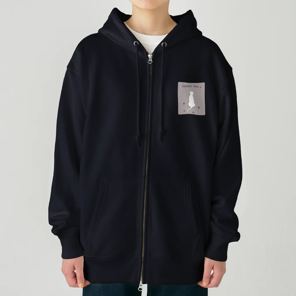 clarice-designのgood-dog Heavyweight Zip Hoodie