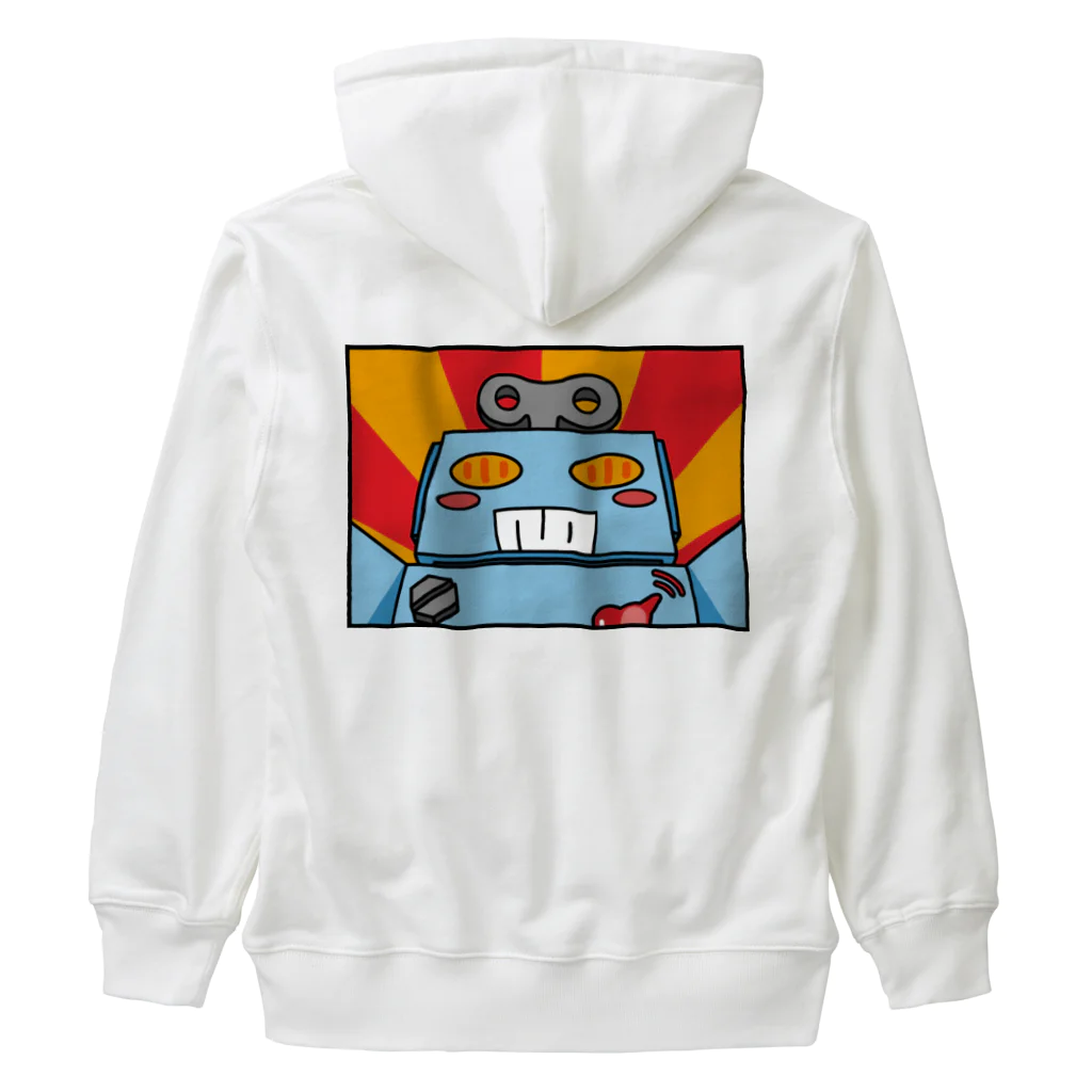 生物＝ケモノのヲ店のブリキ　彩色 Heavyweight Zip Hoodie