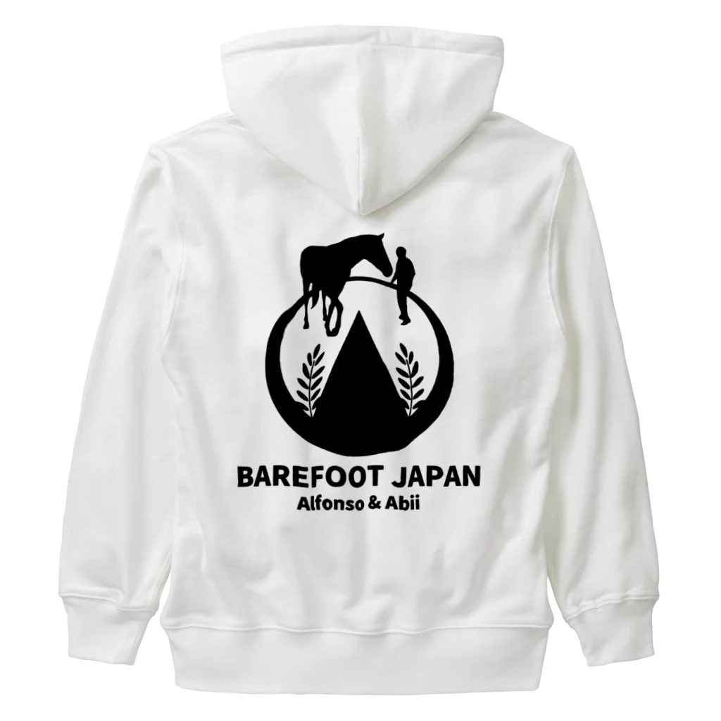 BAREFOOT JAPANのBAREFOOT JAPAN オリジナルグッズ ヘビーウェイトジップパーカー