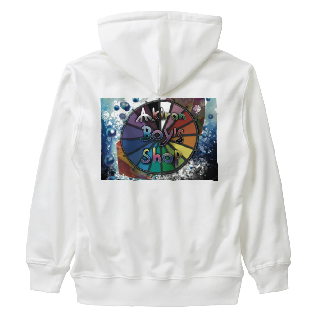 AkironBoy's_Shopのサボテンとサウナの融合 (Fusion of cactns and Sauna) Heavyweight Zip Hoodie