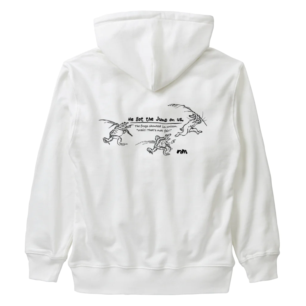 nanometerのnanometer『鳥獣戯画〜抜け駆け〜』ヘビーウェイトジップパーカー Heavyweight Zip Hoodie