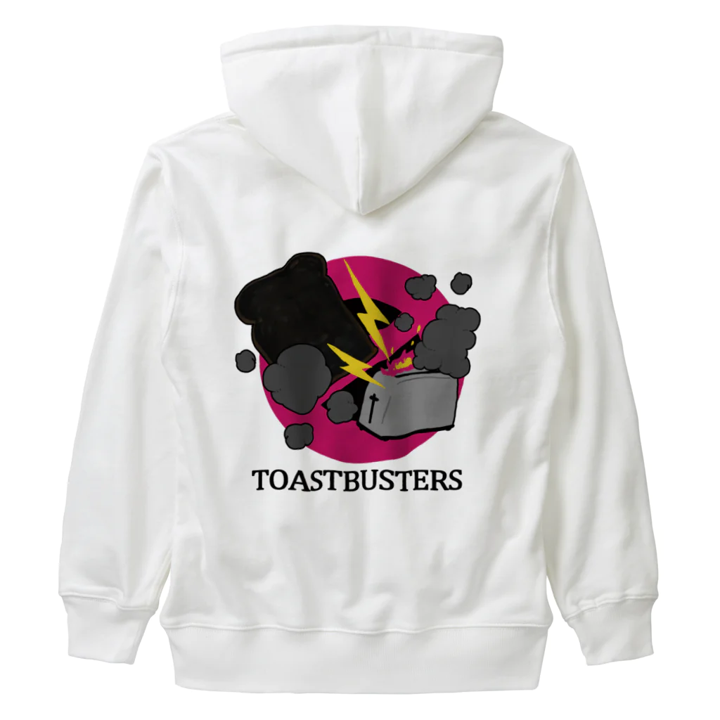 LacのTOASTBUSTERS ヘビーウェイトジップパーカー